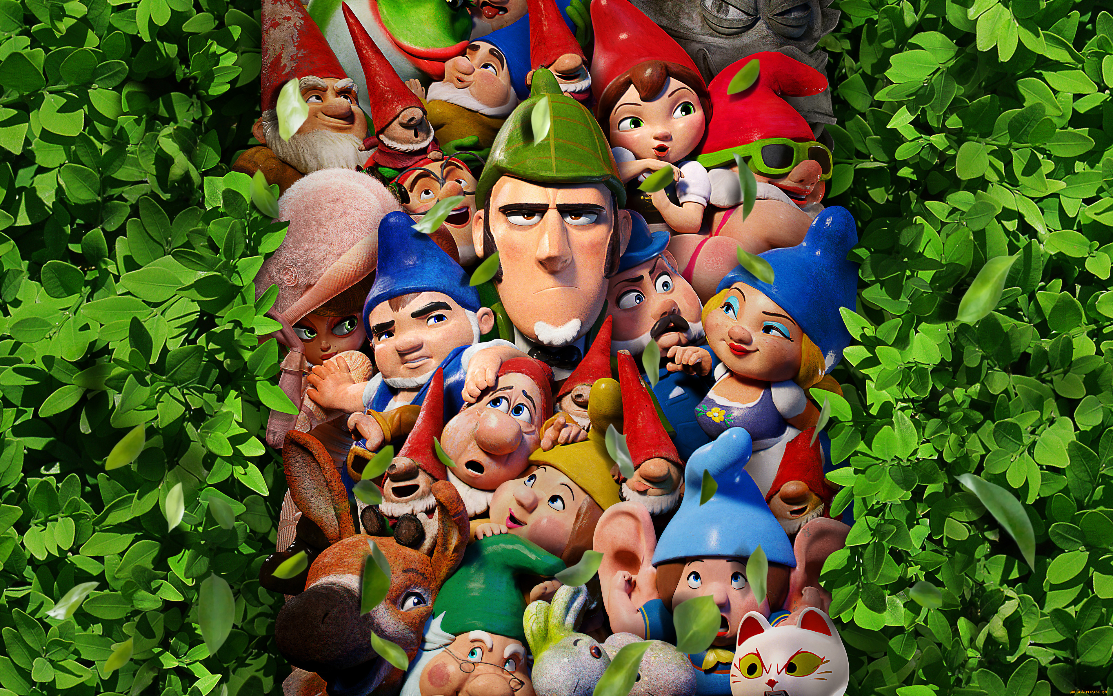 gnomeo & juliet,  sherlock gnomes, , juliet, sherlock, gnomes, gnomeo